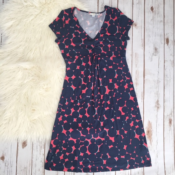 Boden Dresses & Skirts - Boden geometric polka dot dress
